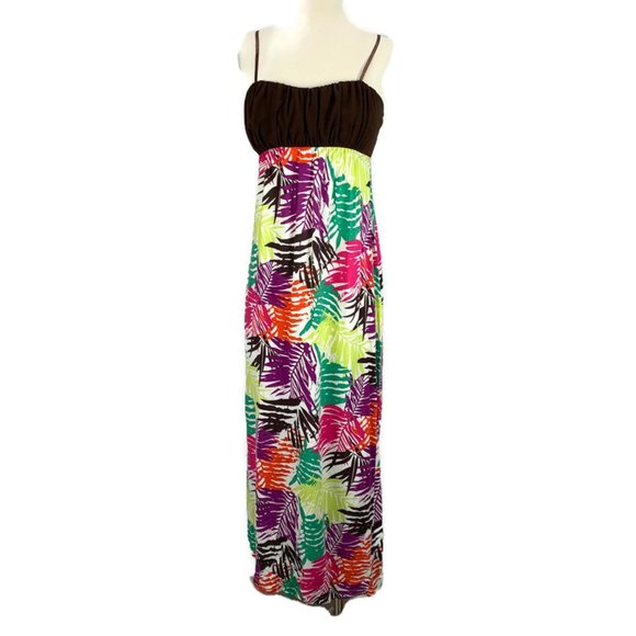 Maurices Small Maxi Palm Dress - Picture 1 of 6